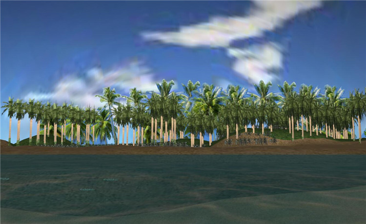 12沙滩场景模型