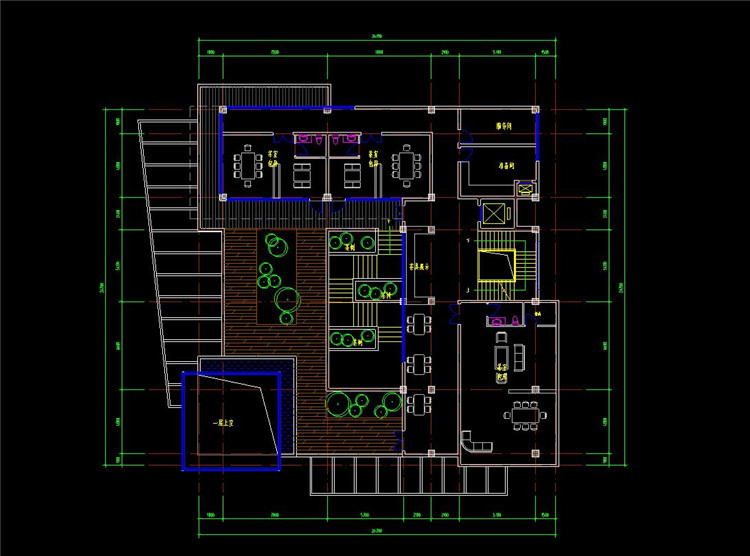 14茶室CAD方案图
