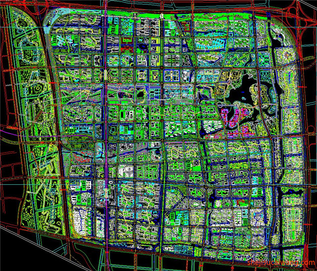城市规划CAD图纸11