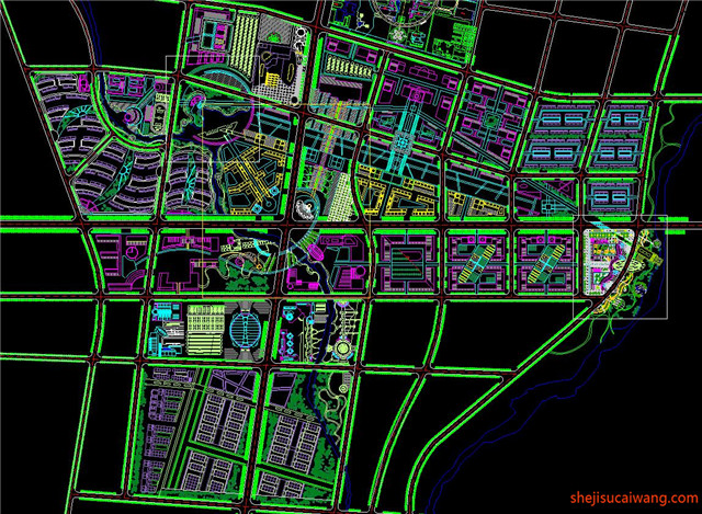 城市规划CAD图纸12
