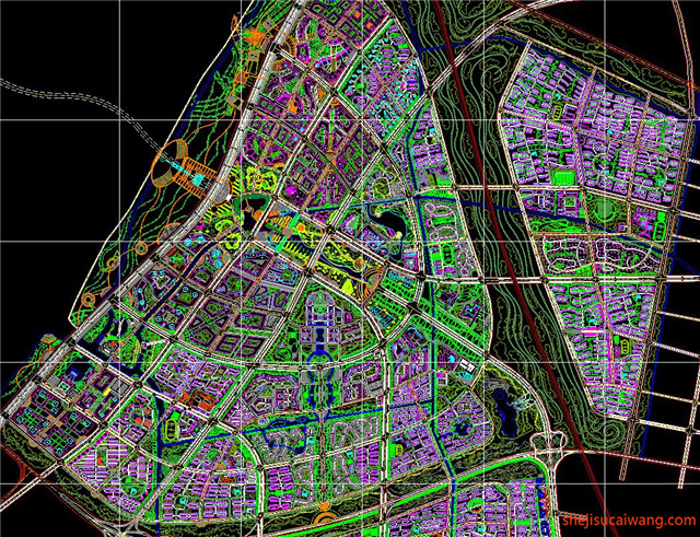 城市规划CAD图纸13